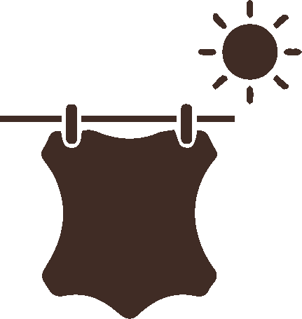 Curing leather