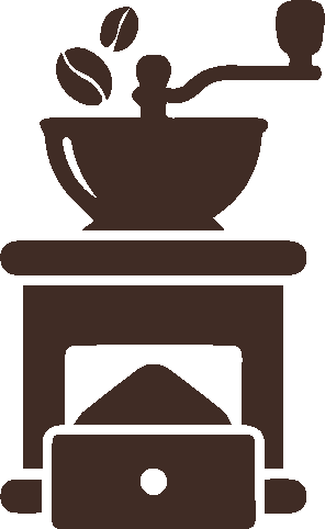 Processing coffee grounds